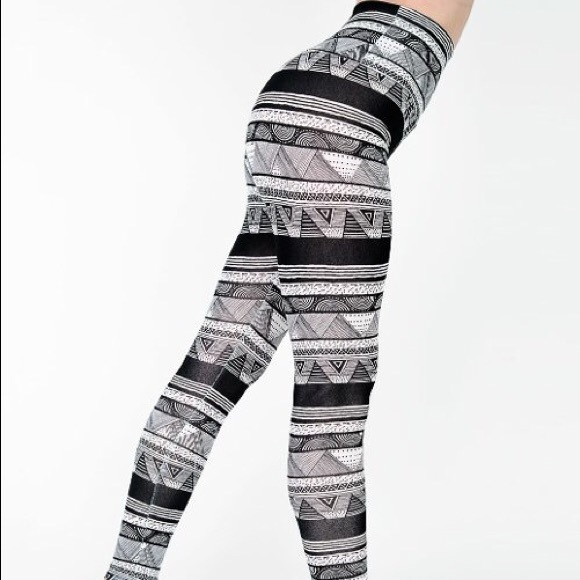 American Apparel Tribal Leggings - Picture 1 of 4